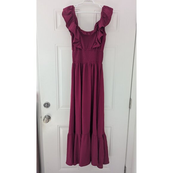 Joyfolie Dawn Dress in Raspberry - Picture 2 of 9
